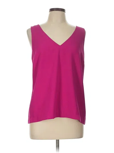 Pre-owned Trina Turk Sleeveless Blouse In Pink