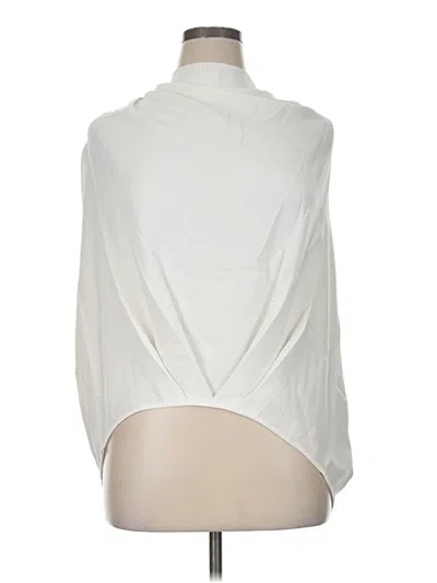 Pre-owned Trina Turk Sleeveless Blouse In White