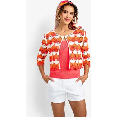 Trina Turk Sofia Cardigan In Multi
