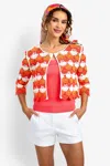 Trina Turk Sofia Cardigan In Multi