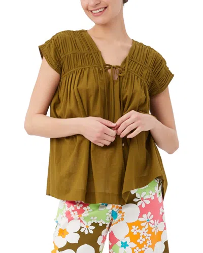 Trina Turk Soraveta Top In Green