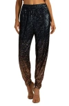 Trina Turk Sparkler 2 Pants In Moonstone/midnight