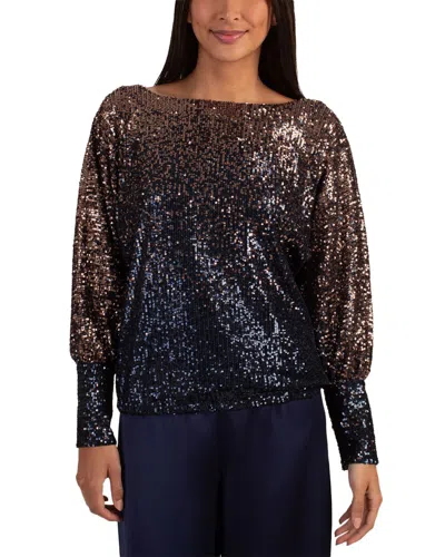 Trina Turk Sprite 3 Top In Moonstone/midnight