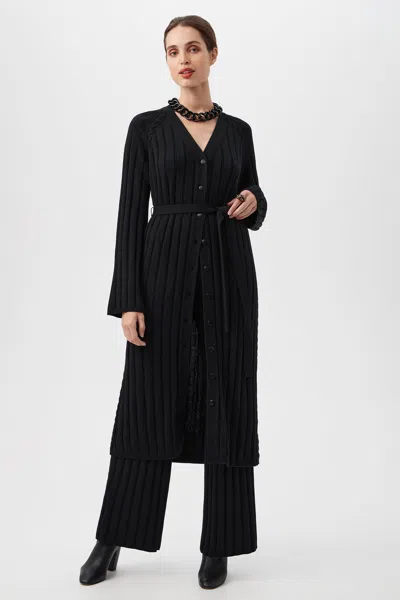 Trina Turk St. Helena Cardigan In Black