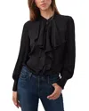 Trina Turk St. Marks 2 Silk-blend Top In Black