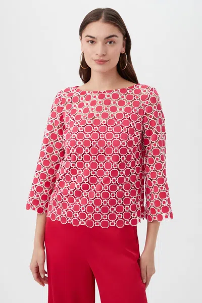 Trina Turk Sun Top In Pink