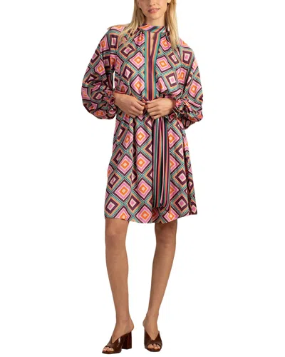 Trina Turk Sunburst Dress In Multi