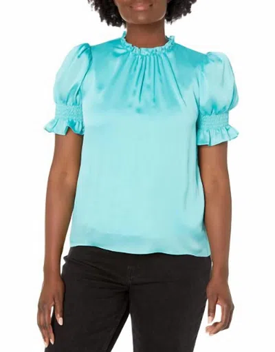 Trina Turk Sunrise Top In Tur In Blue