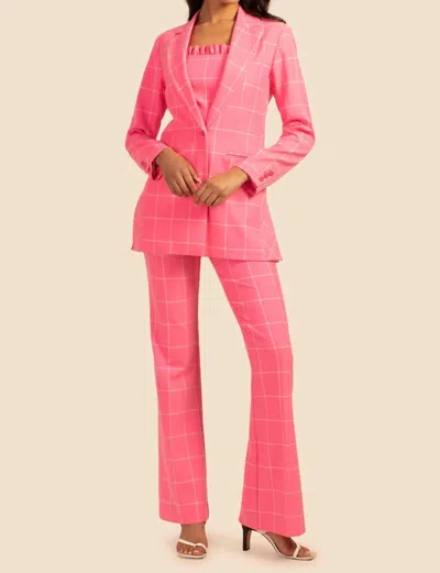 Trina Turk Sunview Blazer In Candy In Pink