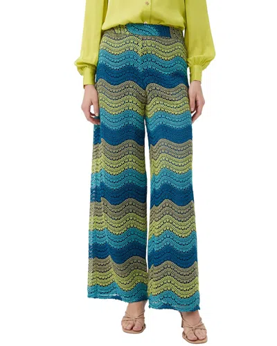 Trina Turk Sutherland Pant In Blue