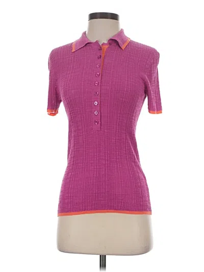 Pre-owned Trina Turk Sweater Vest In Purple