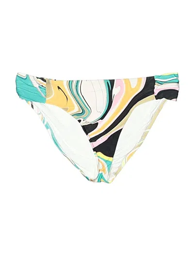 Pre-owned Trina Turk Swimsuit Bottoms In White