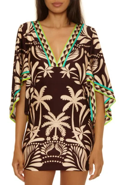 Trina Turk Syros Cover-up Tunic In Multi