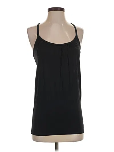 Pre-owned Trina Turk Tank Top Black Halter Neckline Tops
