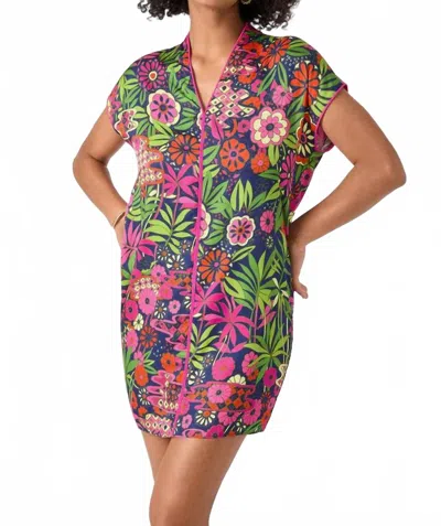 Trina Turk Tarashi Mini Dress In Multicolor