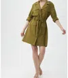 Trina Turk Tasha Dress In Sorrento Sage In Yellow