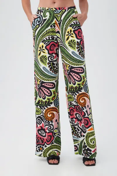 Trina Turk Tavia Pant In Multi
