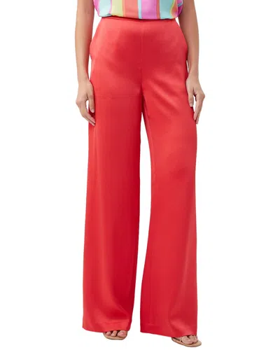 Trina Turk Tavia Pant In Burgundy
