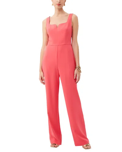 Trina Turk Temara Jumpsuit In Orange