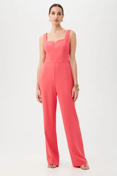 Trina Turk Temara Jumpsuit In Red