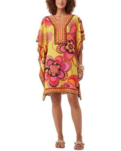 Trina Turk Theodora Silk Dress In Multi
