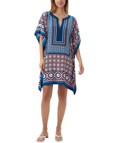 Trina Turk Theodora Silk Mini Dress In Multi