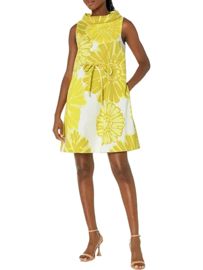 Trina Turk Thoreau Dress In Daisy/whitewash In Multi