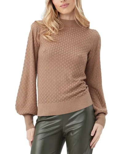 Trina Turk Tom Collins Sweater In Camel