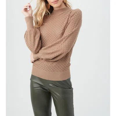 Trina Turk Tom Collins Sweater In Camel