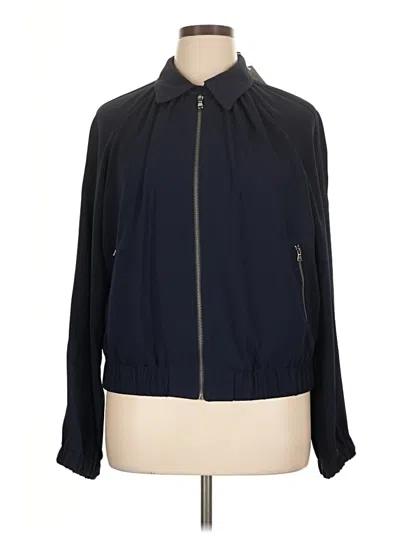 Trina Turk Track Jacket In Blue