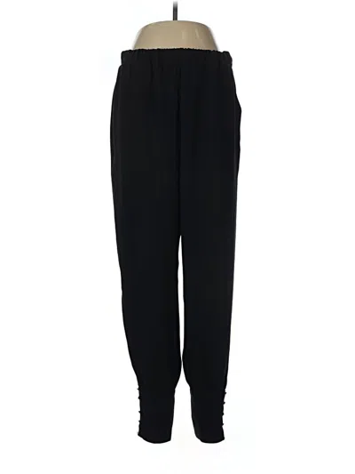 Pre-owned Trina Turk Track Pants In Black