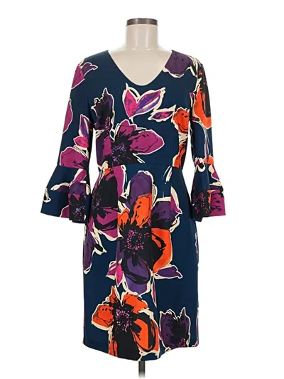 Pre-owned Trina Turk Trina  Casual Dress In Purple