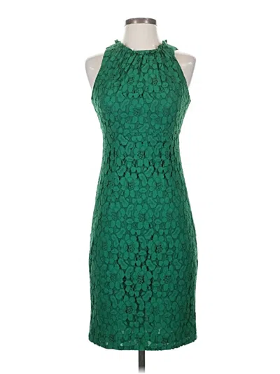 Pre-owned Trina Turk Trina  Cocktail Dress In Green