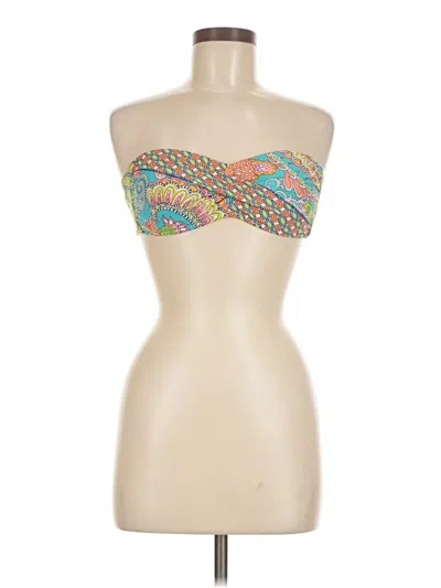 Pre-owned Trina Turk Tube Top Tan Strapless Neckline Tops