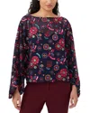 Trina Turk Ursa Top In Navy Multi