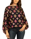 Trina Turk Ursa Top In Black