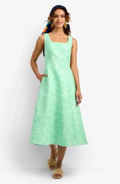 Trina Turk Valor Dress In Green