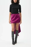 Trina Turk Vinna Bow Skirt In Purple