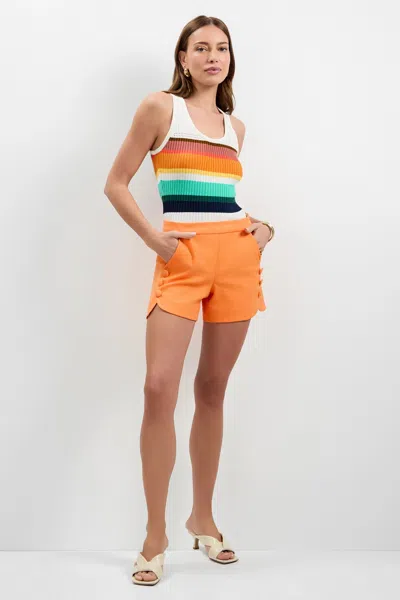 Trina Turk Violetta Tank In Multi