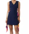 Trina Turk Viva Dress In Navy In Blue