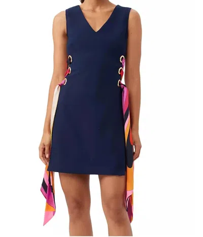 Trina Turk Viva Mini Dress In Ink In Blue