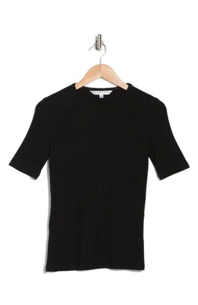 Trina Turk Vivika Crewneck T-shirt In Black