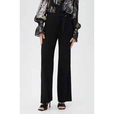 Trina Turk Wasabi Wide Leg Pants In Black