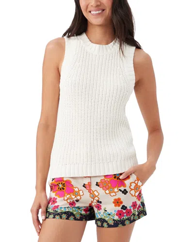 Trina Turk Waterfront Sweater Cami In White