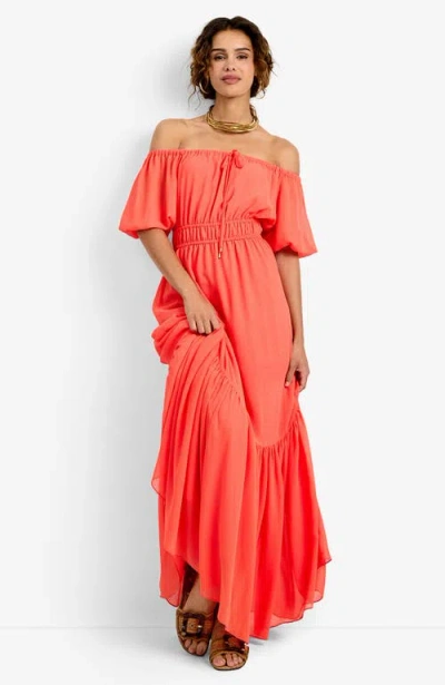 Trina Turk West Coast Dress In Red