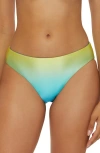 Trina Turk West Palm Reversible Hipster Bikini Bottoms In Blue Multi