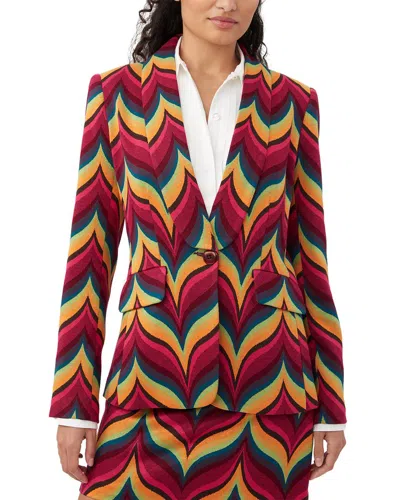 Trina Turk West Village Blazer In Multi