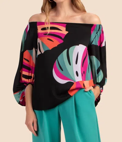 Trina Turk Windward Top In Multi