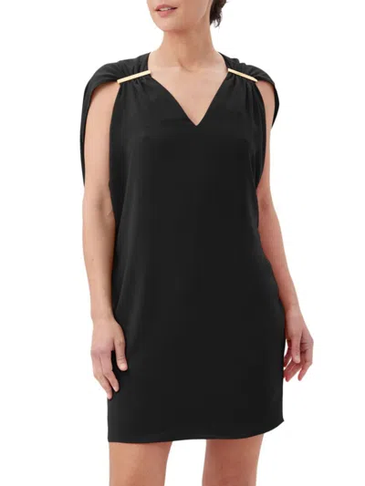 Trina Turk Kanpeki Dress In Black