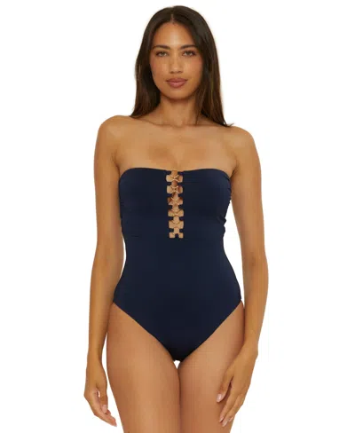 Trina Turk Women's Monaco One-piece Swimsuit In Ink